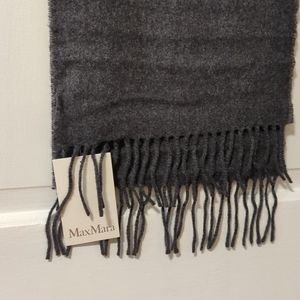 MaxMara Grey Scarf